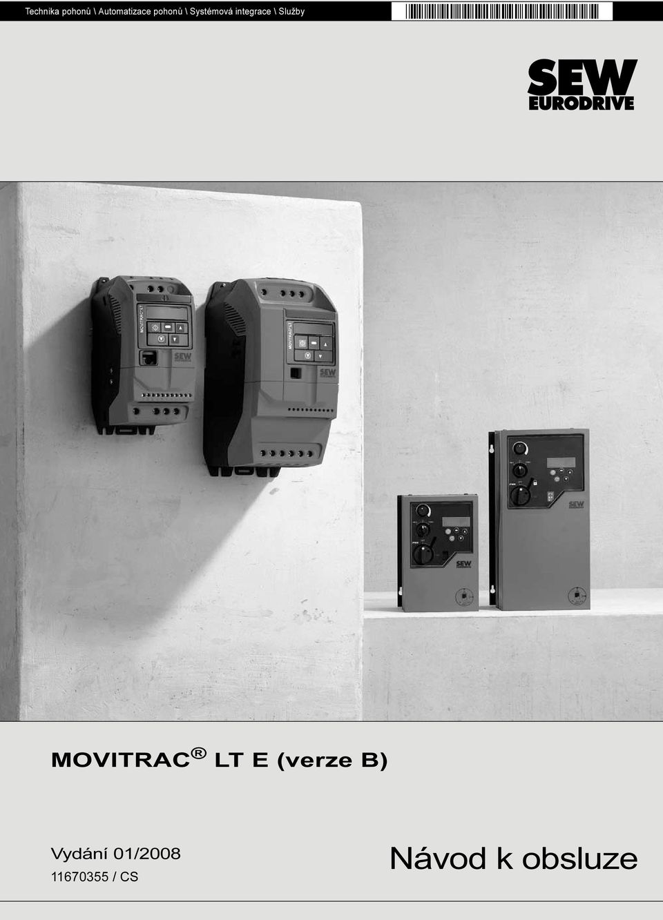 Služby MOVITRAC LT E (verze B)