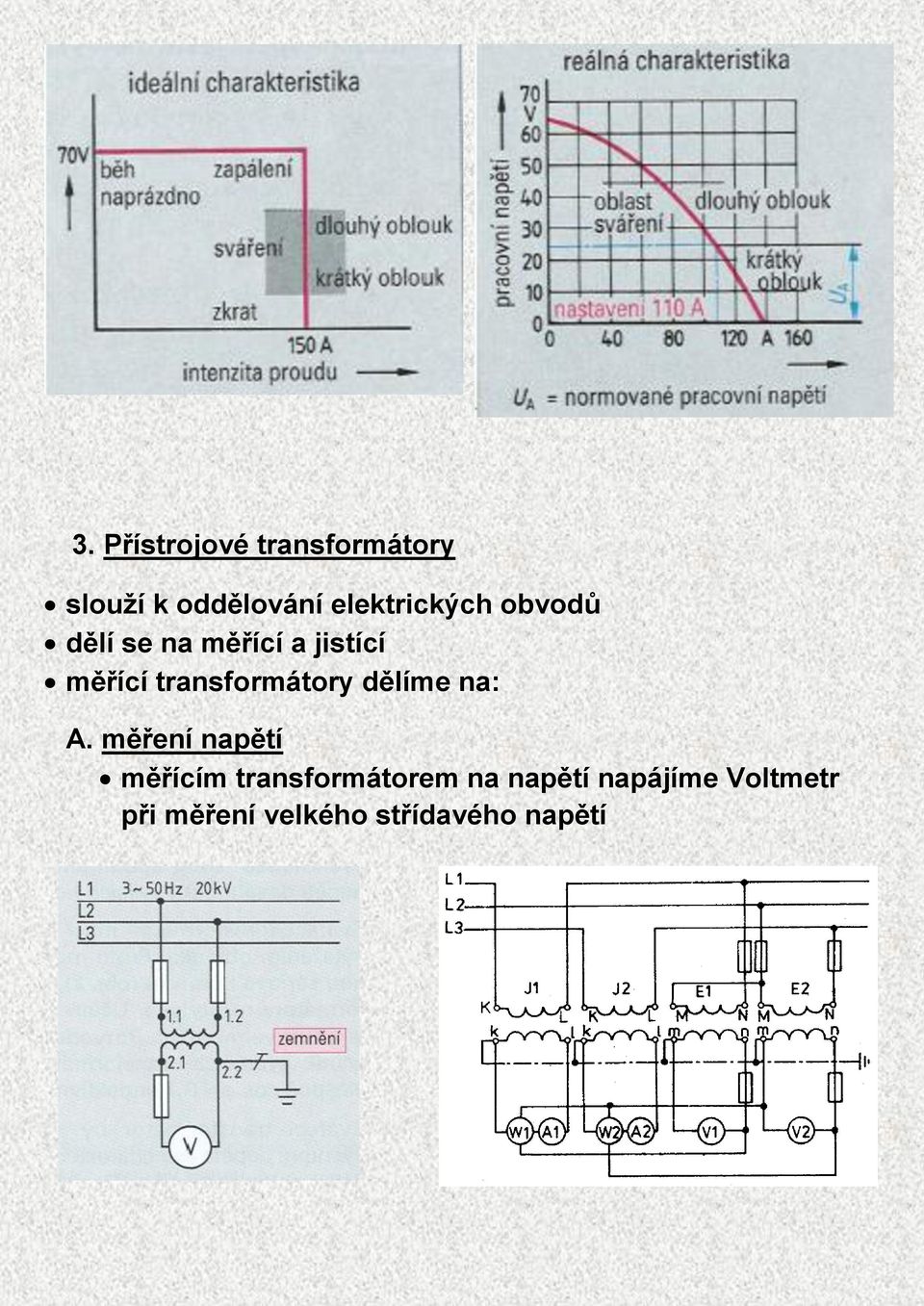 transformátory dělíme na: A.