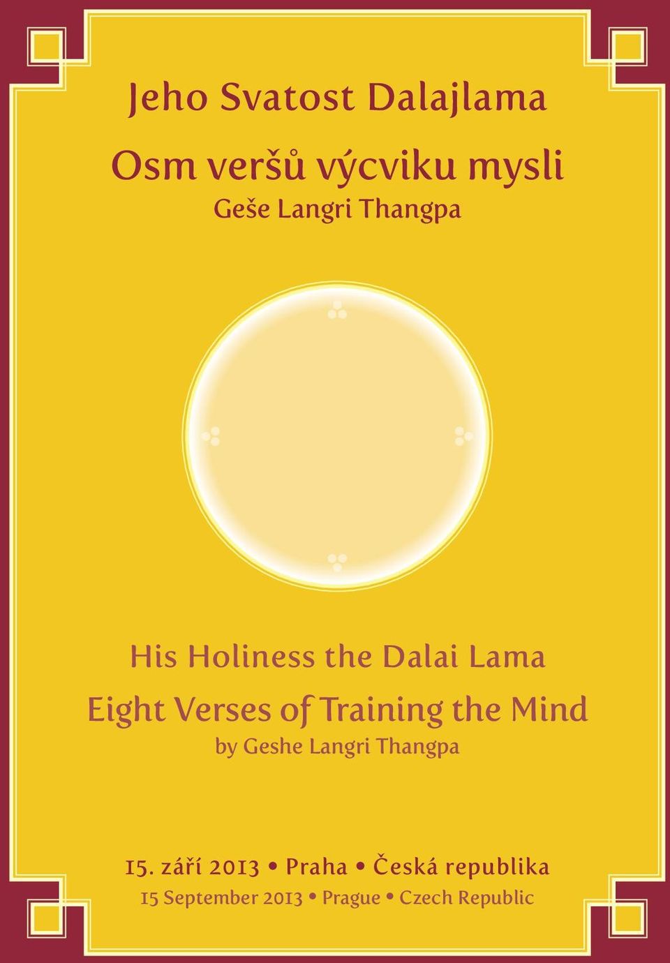 of Training the Mind by Geshe Langri Thangpa 15.