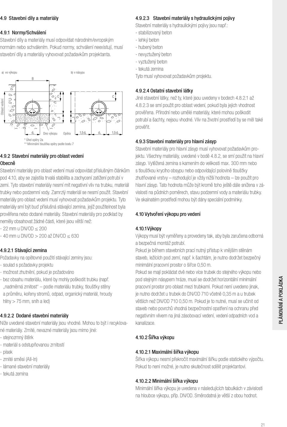 3 Stavební materiály s hydraulickými pojivy Stavební materiály s hydraulickými pojivy jsou např.