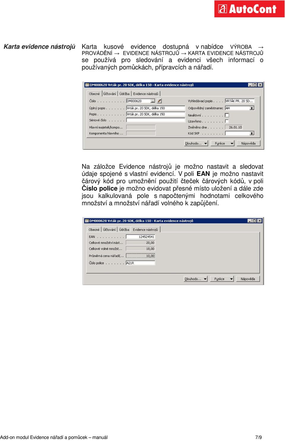 Add-on modul Microsoft Dynamics NAV. Manuál - PDF Stažení zdarma