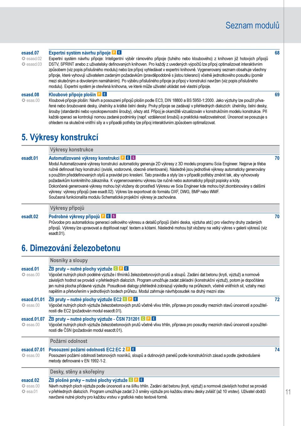 Pro každý z uvedených výpočtů lze přípoj optimalizovat interaktivním způsobem (viz popis příslušného modulu) nebo lze přípoj vyhledávat v expertní knihovně.