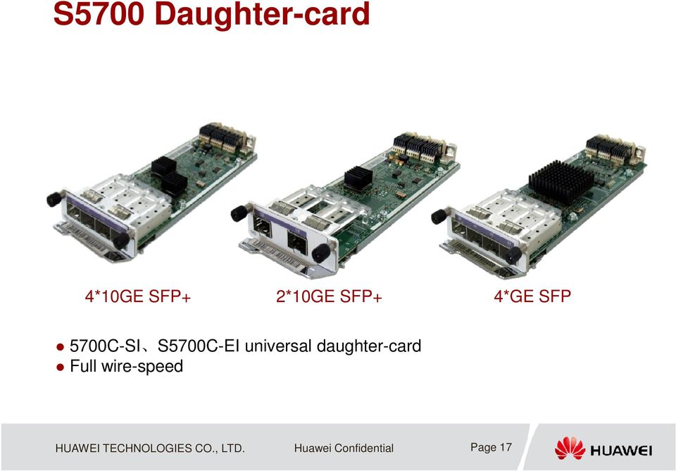 daughter-card Full wire-speed HUAWEI