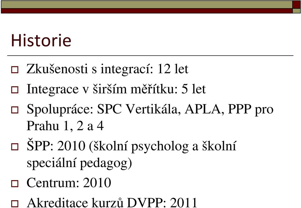 PPP pro Prahu 1, 2 a 4 ŠPP: 2010 (školní psycholog a