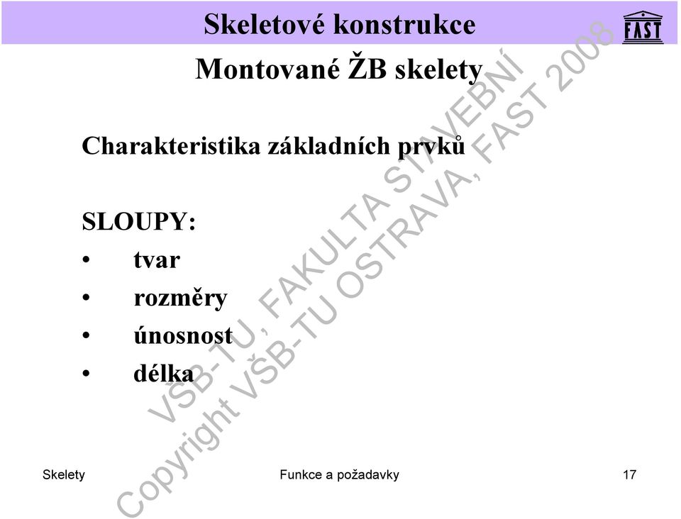tvar rozměry únosnost