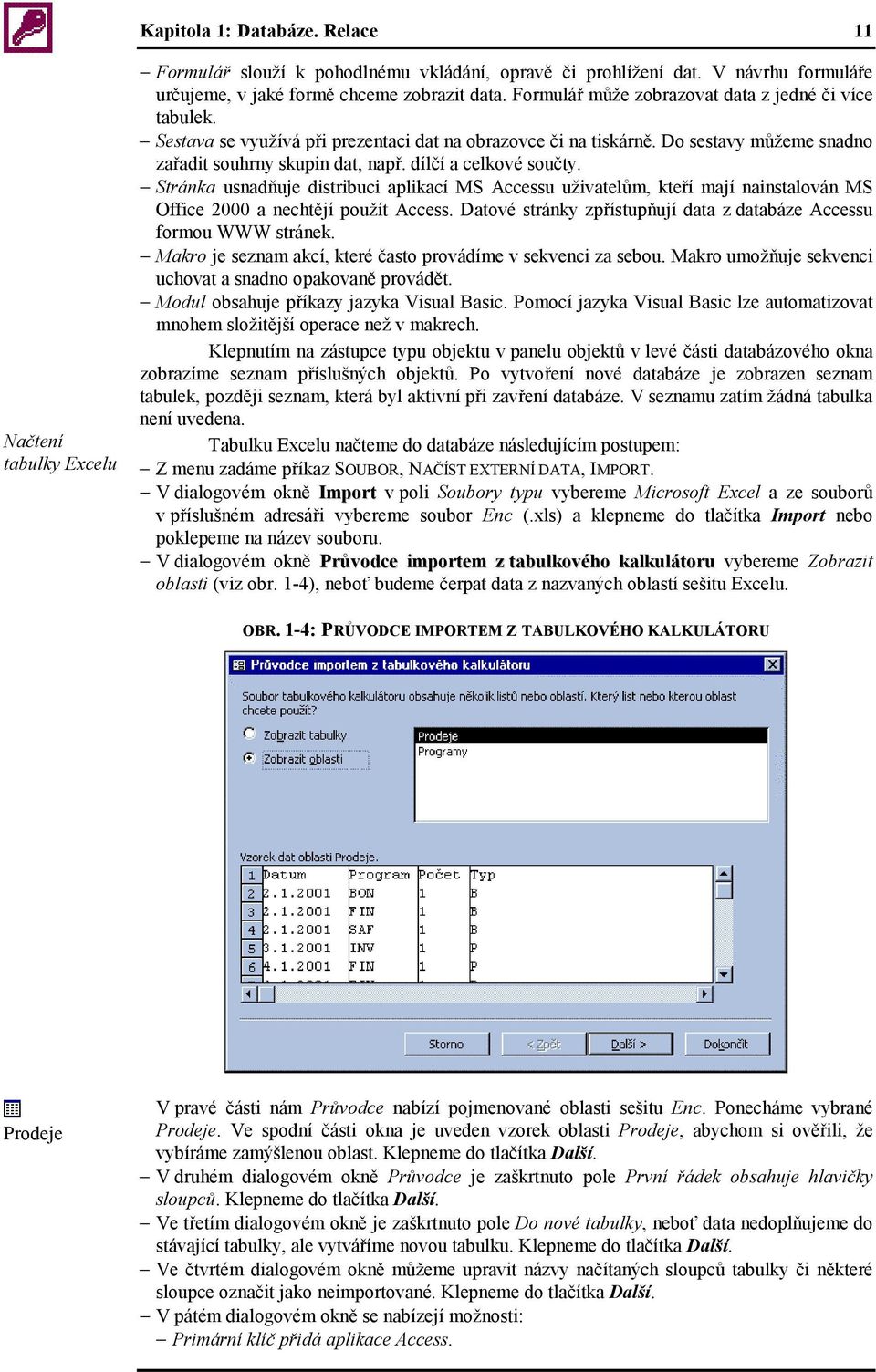 dílčí a celkové součty. Stránka usnadňuje distribuci aplikací MS Accessu uživatelům, kteří mají nainstalován MS Office 2000 a nechtějí použít Access.