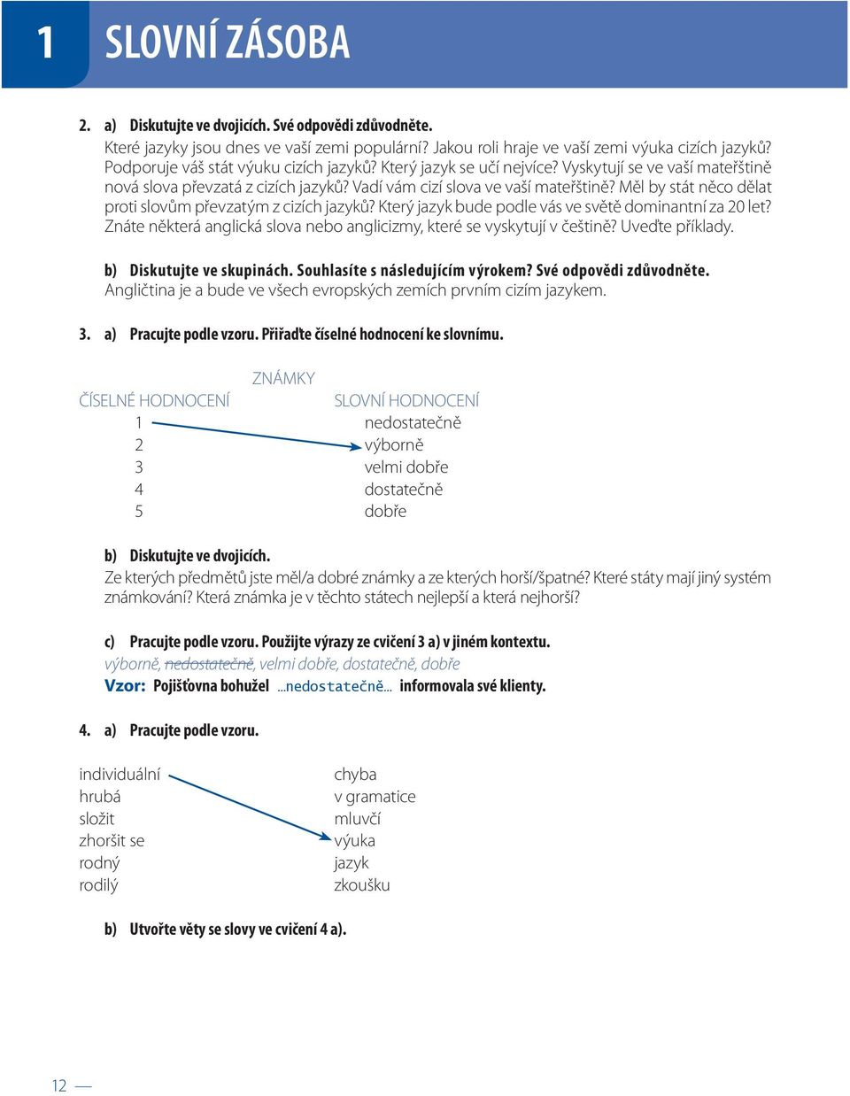 Měl by stát něco dělat proti slovům převzatým z cizích jazyků? Který jazyk bude podle vás ve světě dominantní za 20 let? Znáte některá anglická slova nebo anglicizmy, které se vyskytují v češtině?