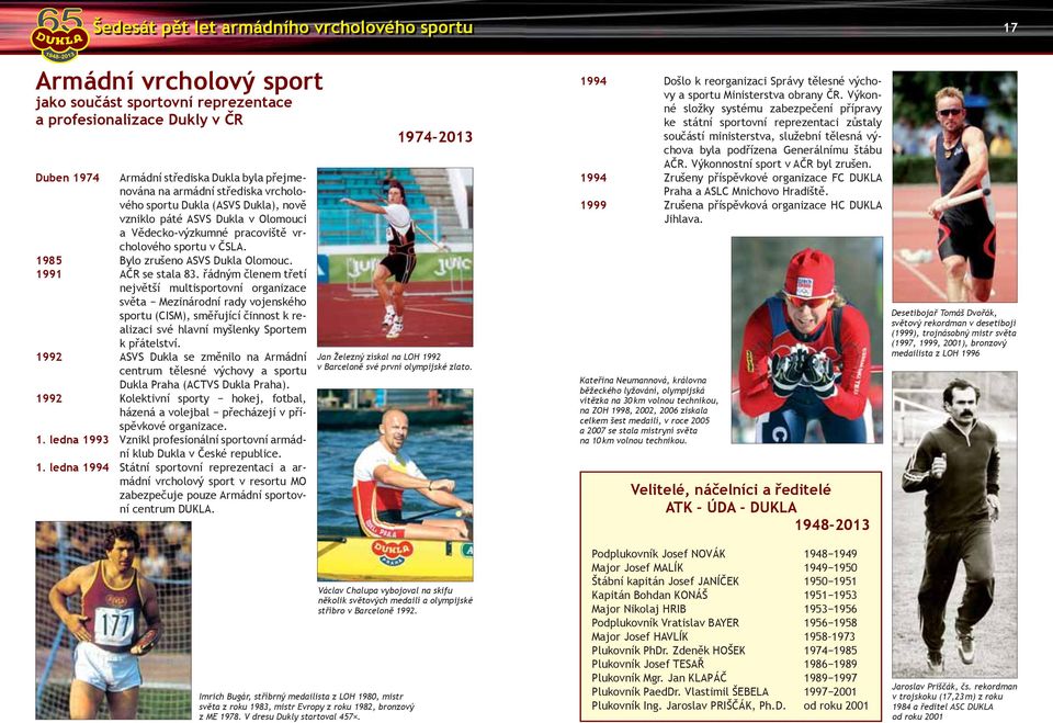 1991 AČR se stala 83. řádným členem třetí největší multisportovní organizace světa Mezinárodní rady vojenského sportu (CISM), směřující činnost k realizaci své hlavní myšlenky Sportem k přátelství.