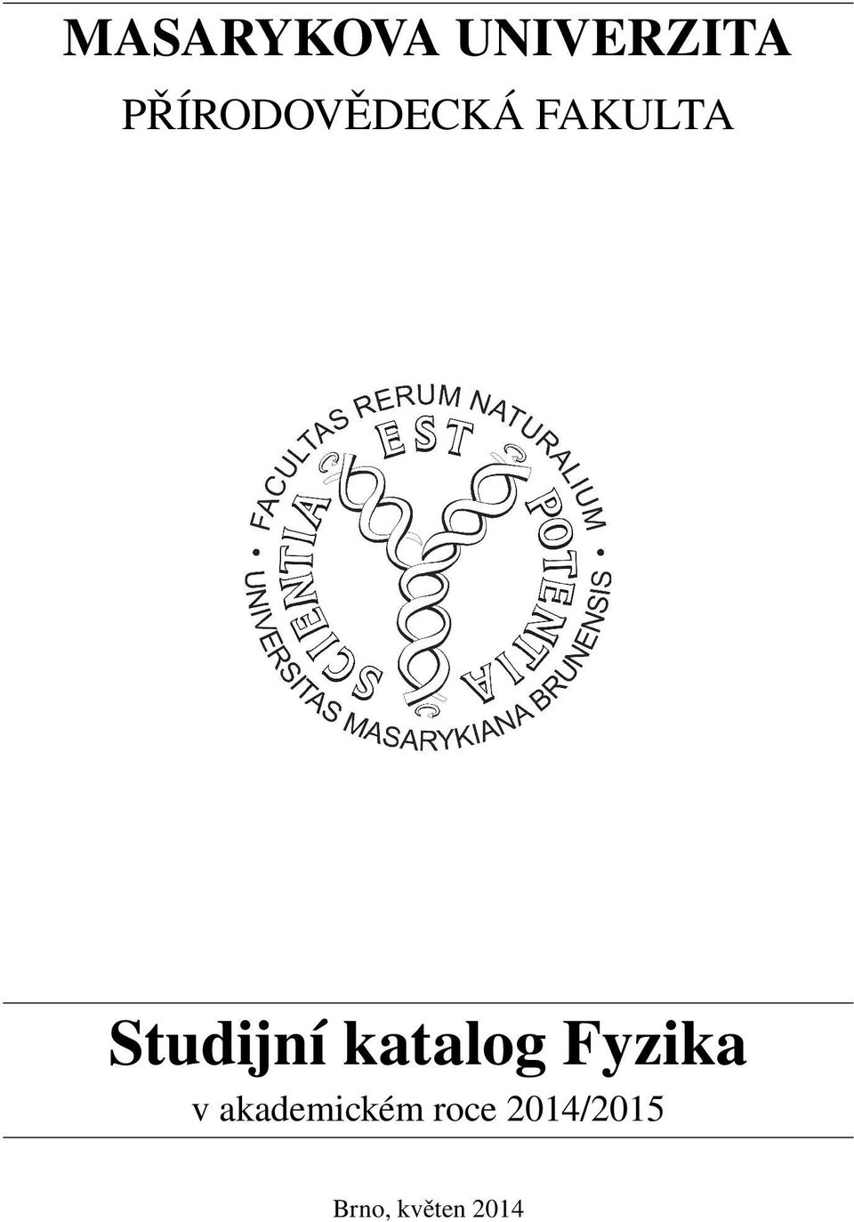 Studijní katalog Fyzika v