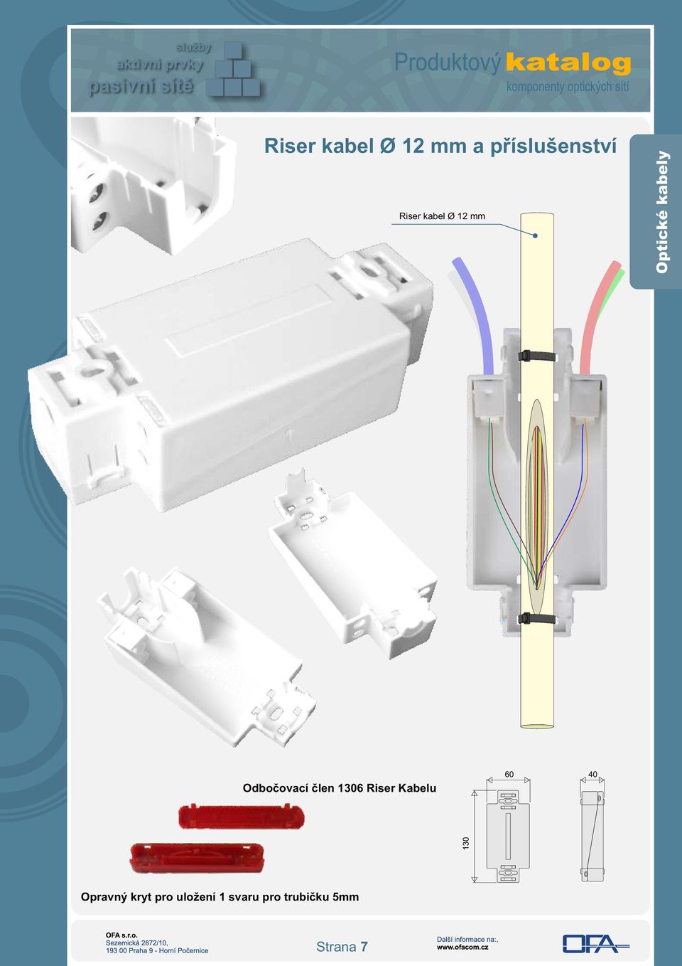 člen 306 Riser Kabelu 60 40 30 Opravný