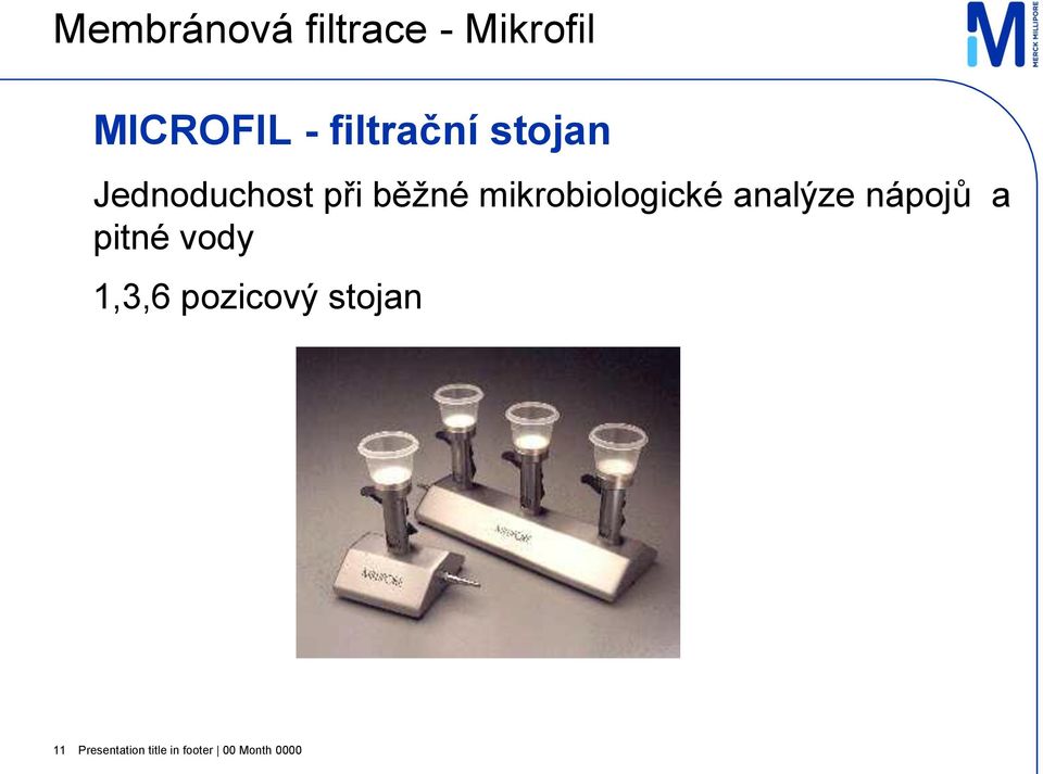 mikrobiologické analýze nápojů a pitné vody