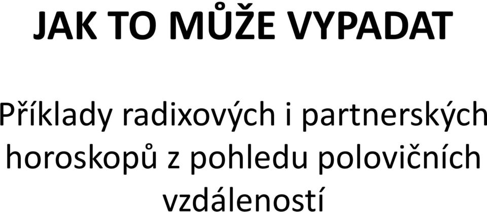 partnerských horoskopů z