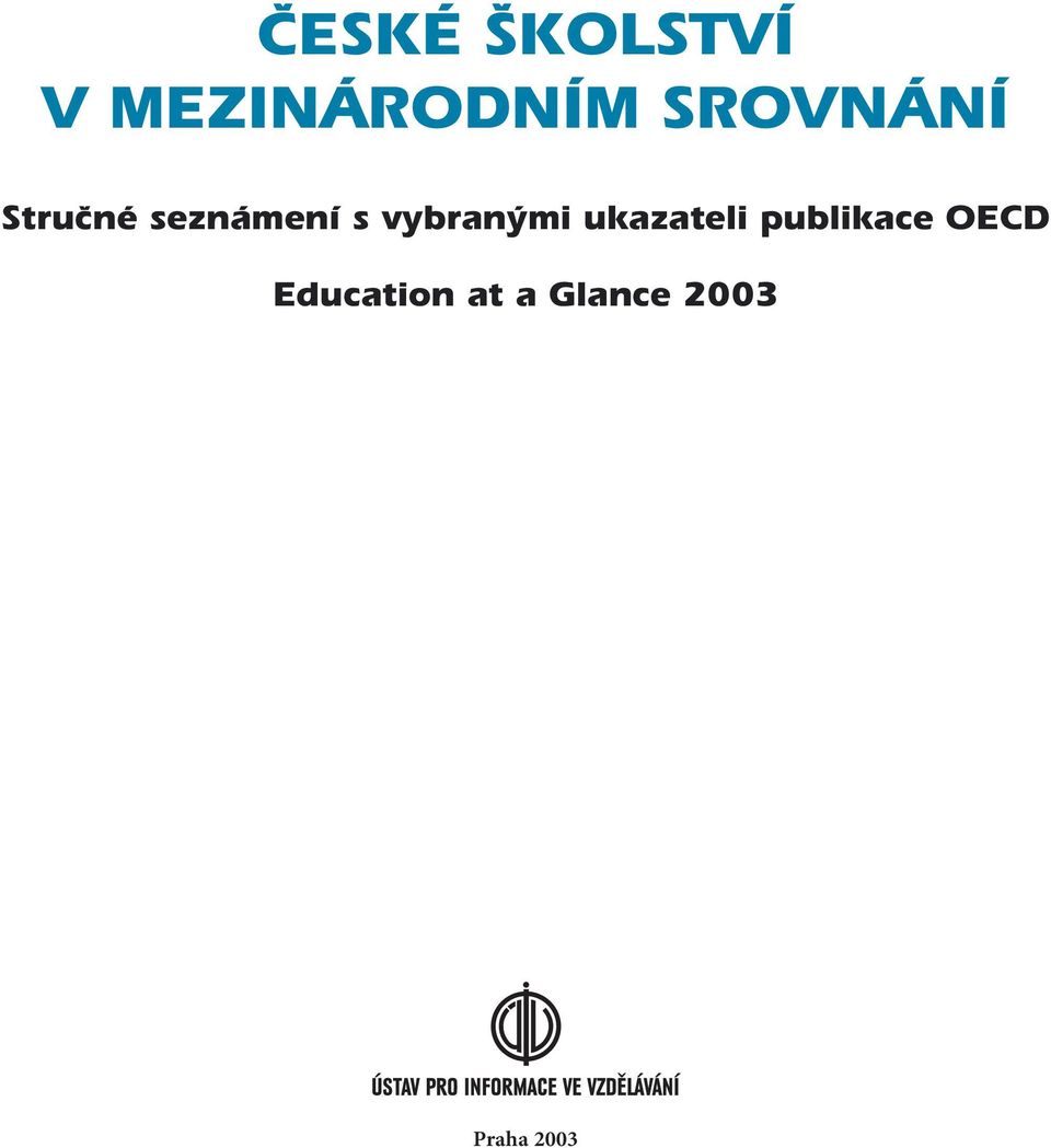 vybranými ukazateli publikace