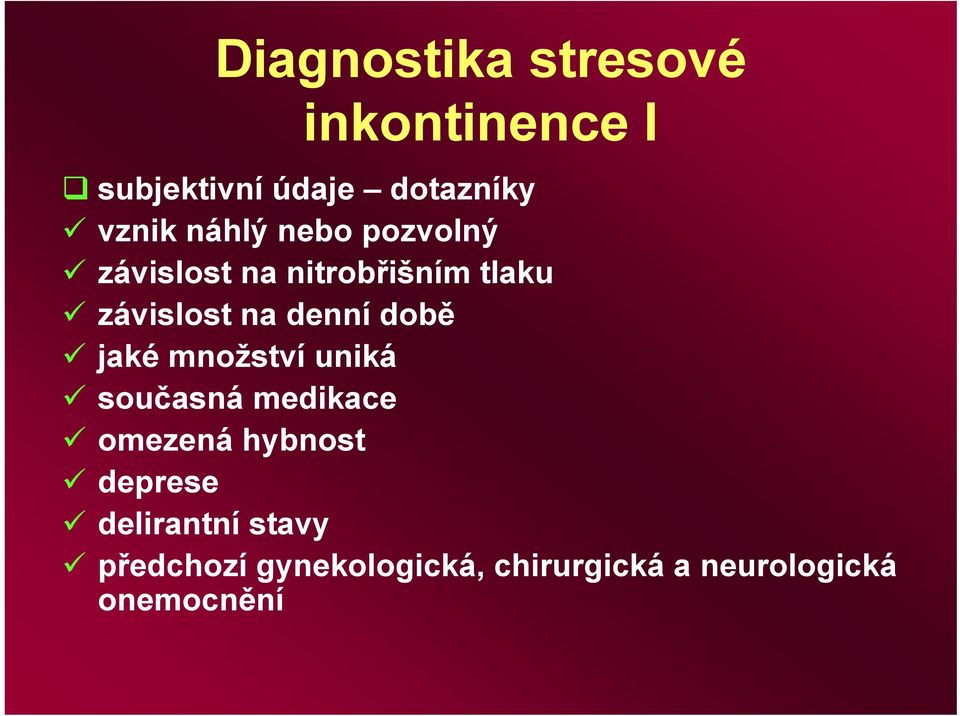 době jaké množství uniká současná medikace omezená hybnost deprese