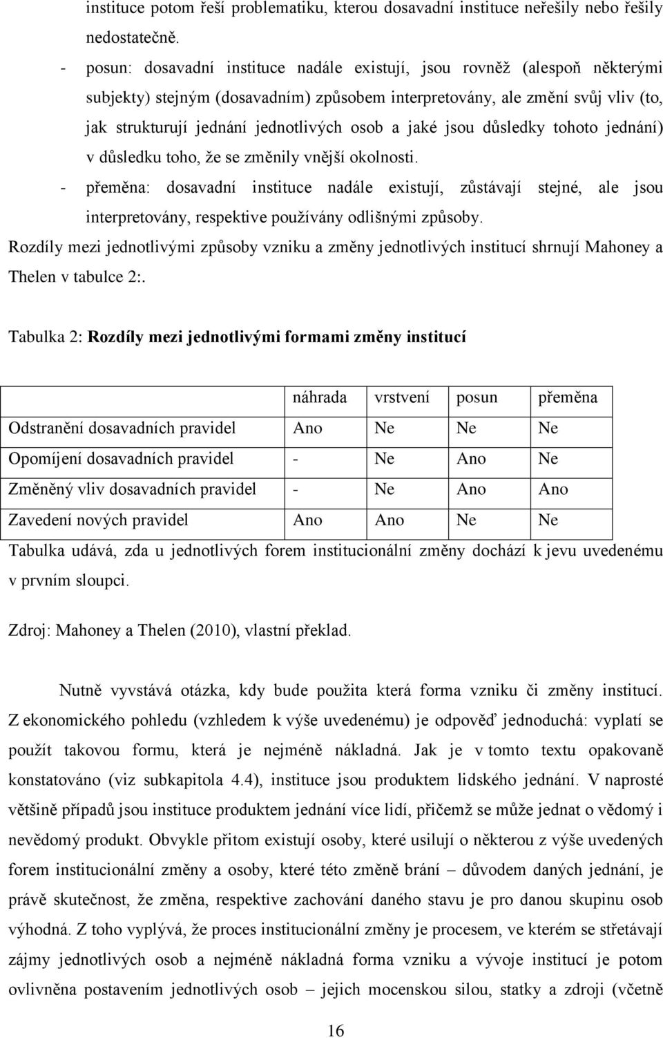 a jaké jsou důsledky tohoto jednání) v důsledku toho, že se změnily vnější okolnosti.
