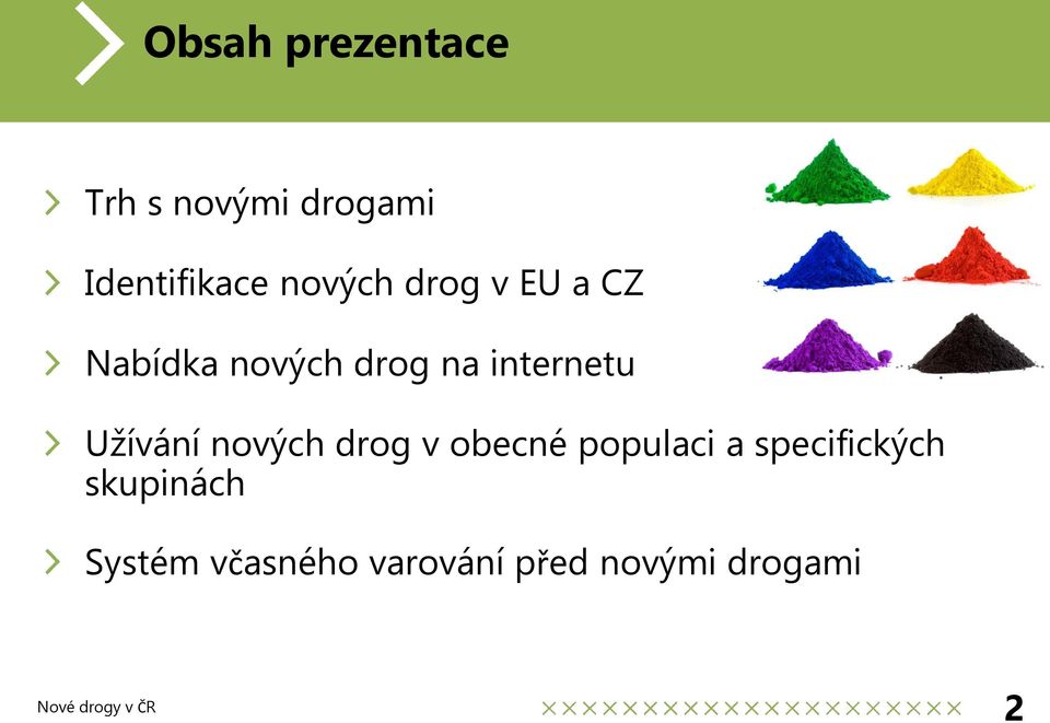 internetu Užívání nových drog v obecné populaci a