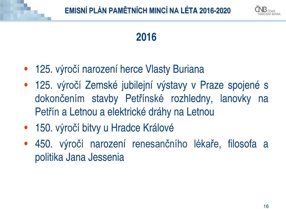 rozhledny, lanovky na Petřín a Letnou a elektrické dráhy na Letnou 150.