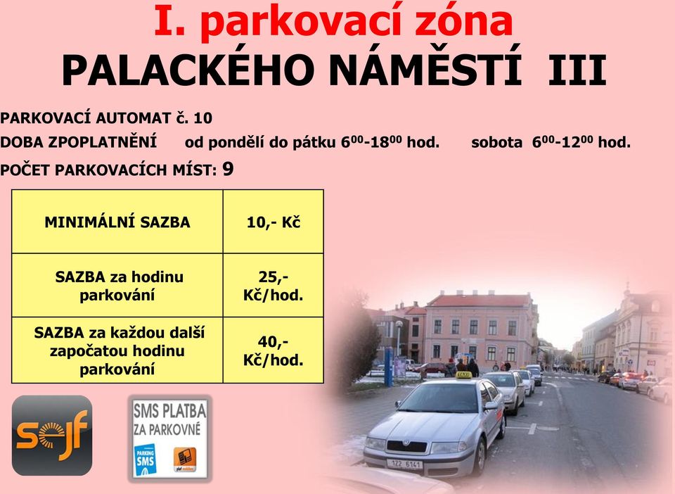 PARKOVACÍ AUTOMAT č.