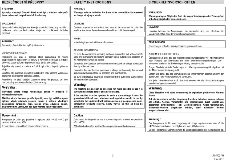 POZNÁMKY Poznámky přináší důležité doplňující informace.