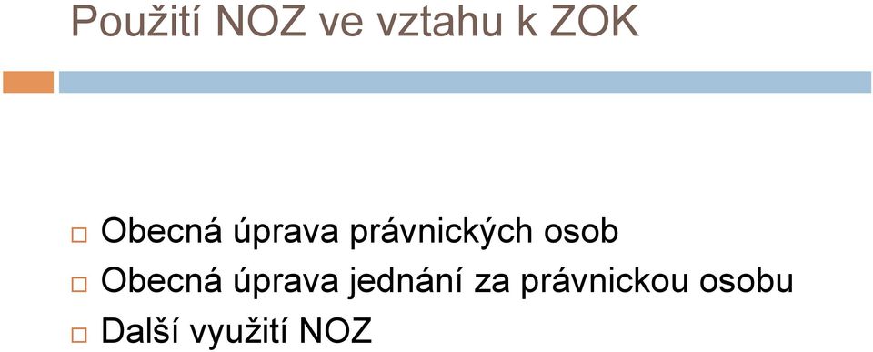 osob Obecná úprava jednání za