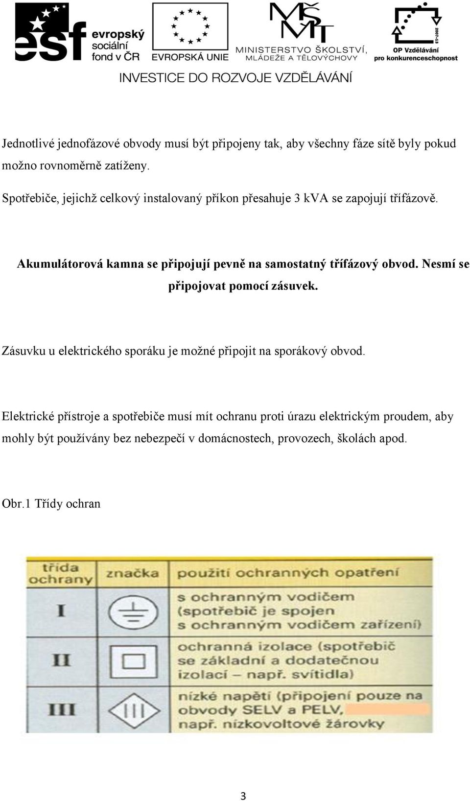 Akumulátorová kamna se připojují pevně na samostatný třífázový obvod. Nesmí se připojovat pomocí zásuvek.