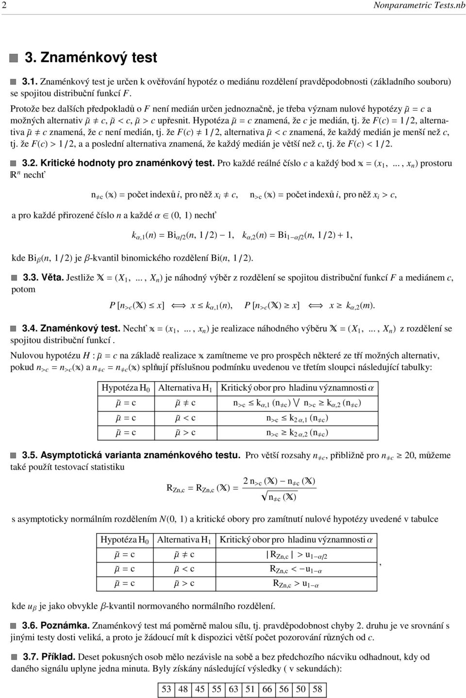 Neparametricke Testy 1 Uvod 2 Median Pdf Stazeni Zdarma