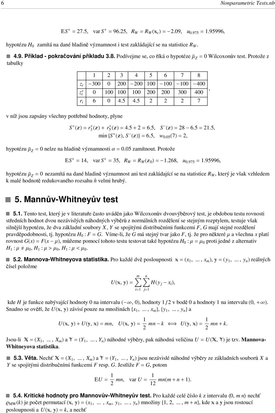 Neparametricke Testy 1 Uvod 2 Median Pdf Stazeni Zdarma