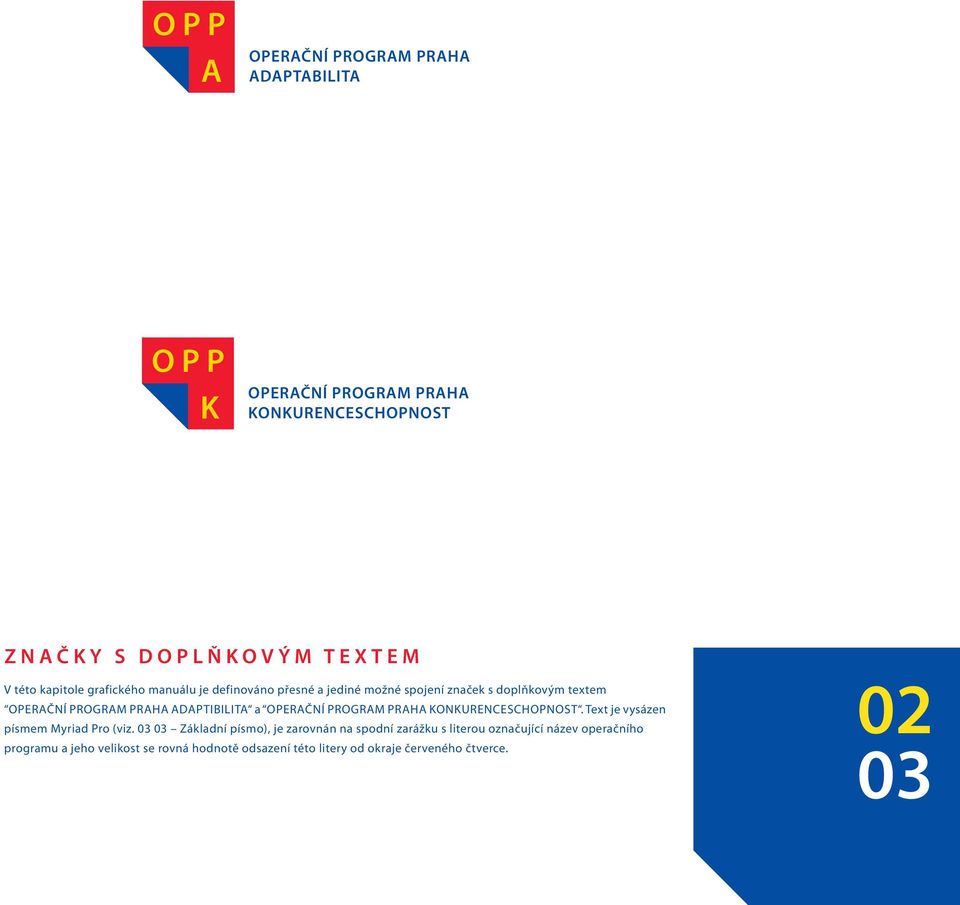 konkurenceschopnost. Text je vysázen písmem Myriad Pro (viz.