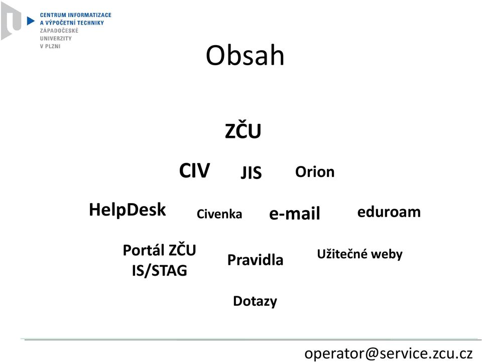 eduroam Portál ZČU