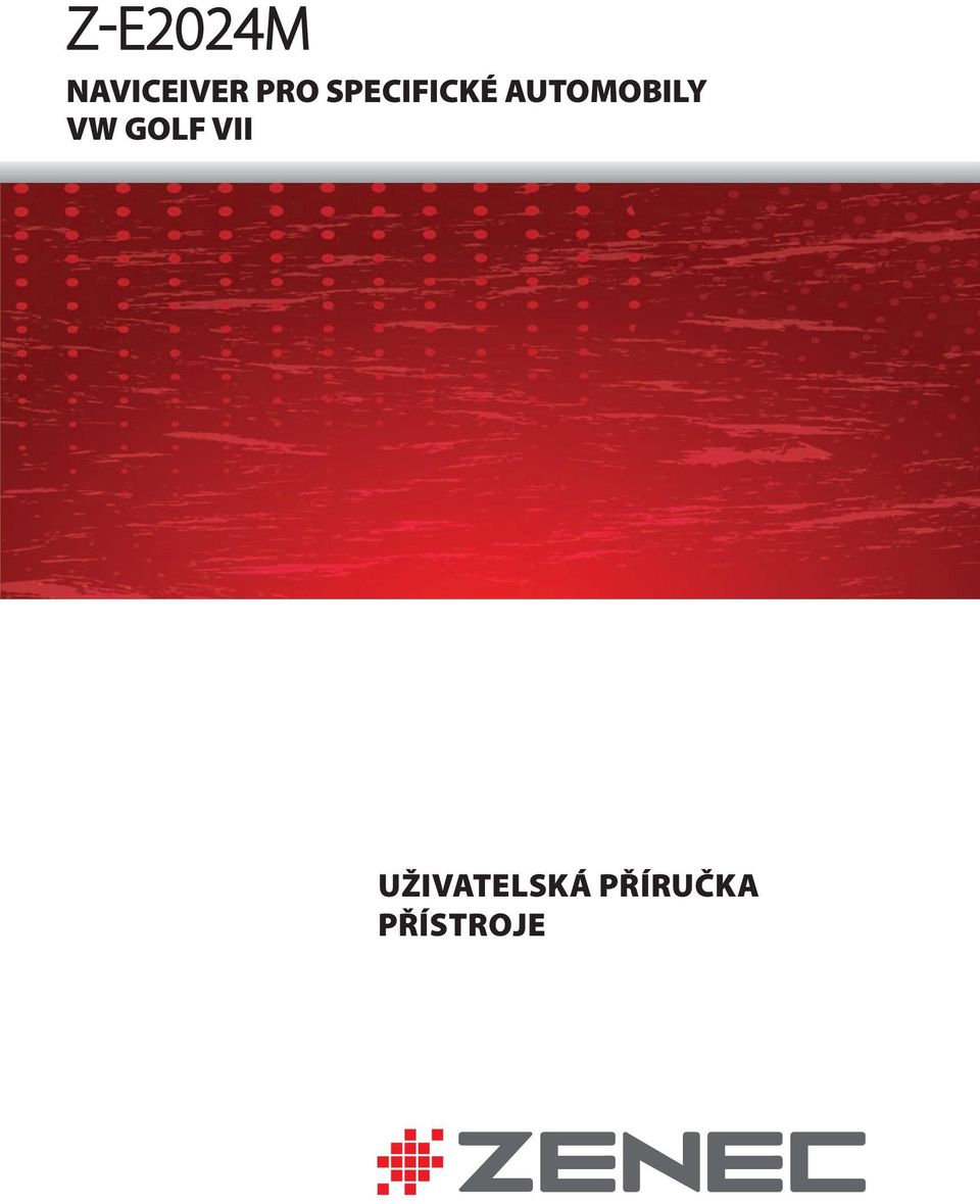 UŽIVATELSKÁ PŘÍRUČKA