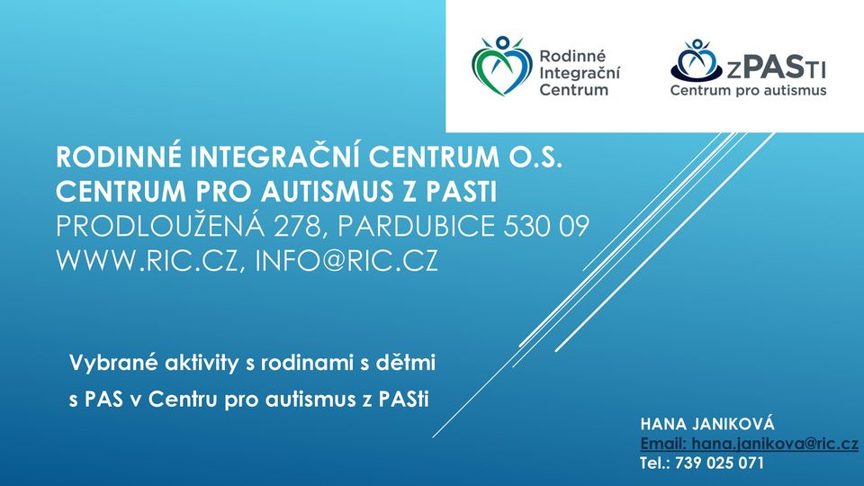 WWW.RIC.CZ, INFO@RIC.