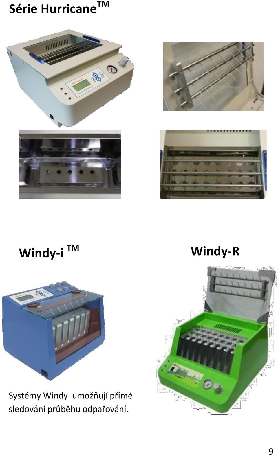 Systémy Windy umožňují