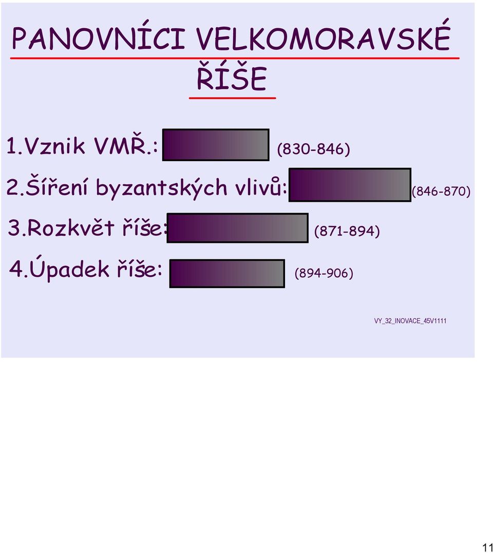 Šíření byzantských vlivů: Rastislav I.