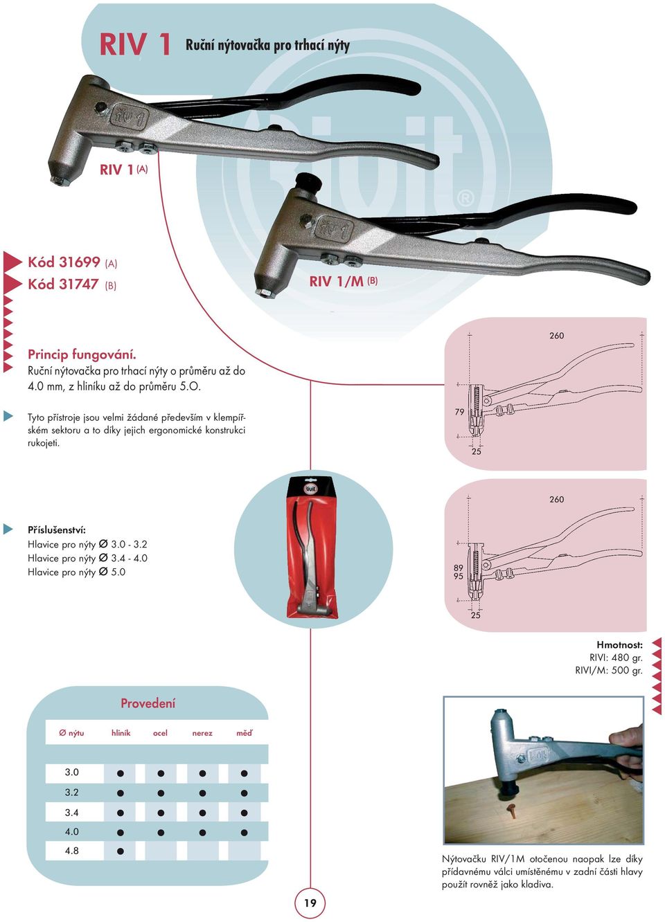 Tyto přístroje jsou velmi žádané především v klempířském sektoru a to díky jejich ergonomické konstrukci rukojeti.