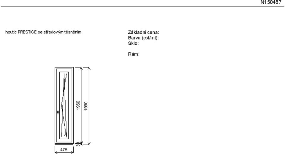 Dvojdílné okno + příslušenství Množství: 6 Cena za ks: 2 976,00 Kč 17 856,00 Kč Rozměry rámu: 1085,0 x 1450, 0 mm Stavební otvor: 1105,0 x 1500,0 mm