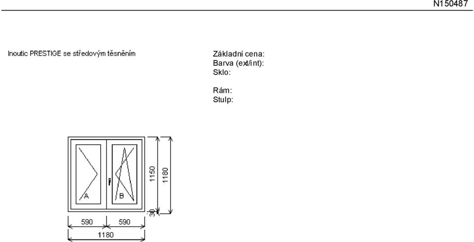 příslušenství Cena za ks: 3 960,00 Kč 3 960,00 Kč Rozměry rámu: 680,0 x 1400, 0 mm Stavební otvor: 700,0 x 1450,0 mm