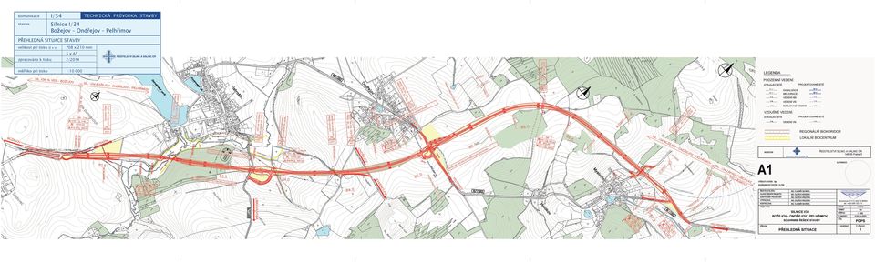 STAVBY velikost při tisku (š x v) 708 x 210 mm 5 x A5