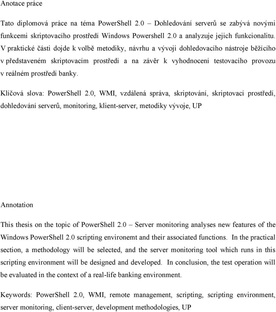 Klíčová slova: PowerShell 2.