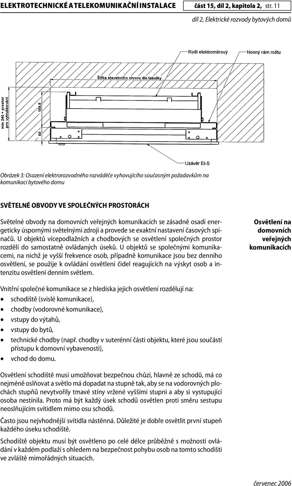 komunikacích se zásadně osadí energeticky úspornými světelnými zdroji a provede se exaktní nastavení časových spínačů.