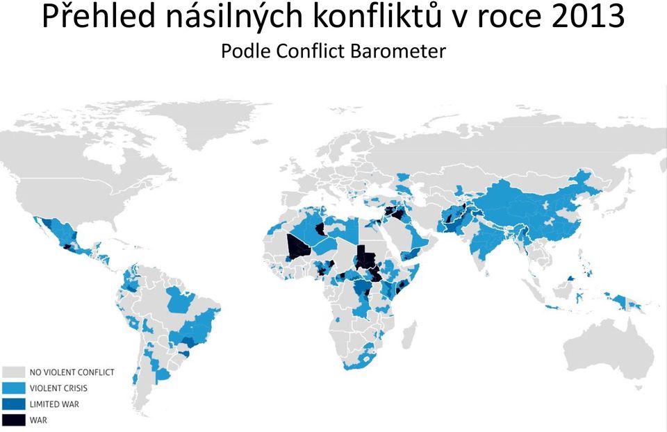 konfliktů v