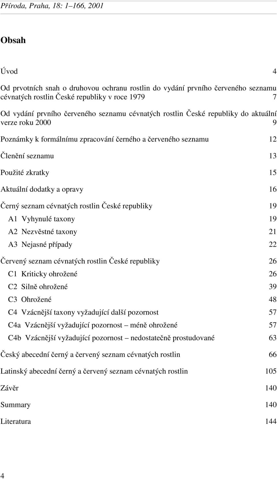 ..13 Použité zkratky...15 Aktuální dodatky a opravy...16 Černý seznam cévnatých rostlin České republiky...19 Vyhynulé taxony...19 A2 Nezvěstné taxony...21 Nejasné případy.