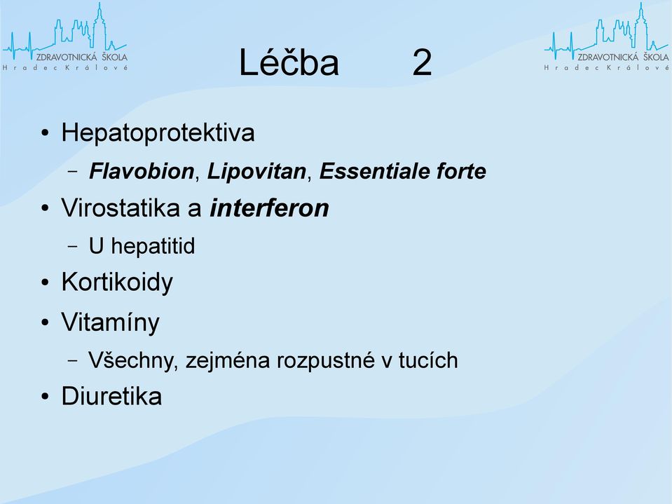 interferon U hepatitid Kortikoidy