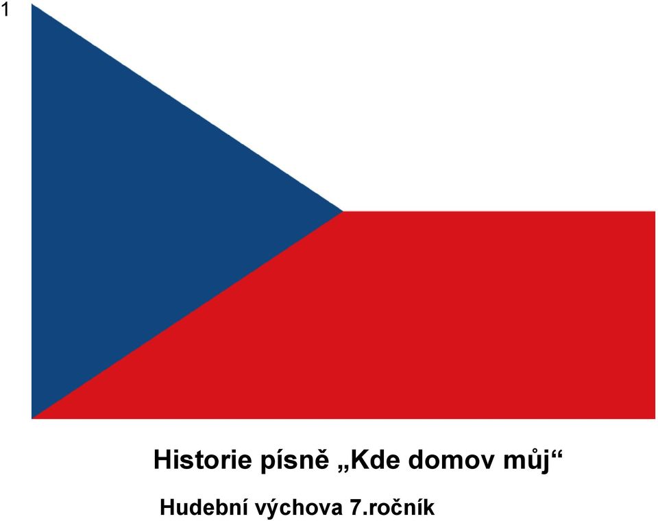 domov můj