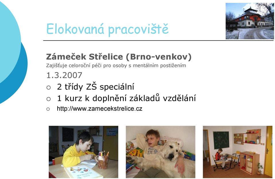 mentálním postiţením 1.3.