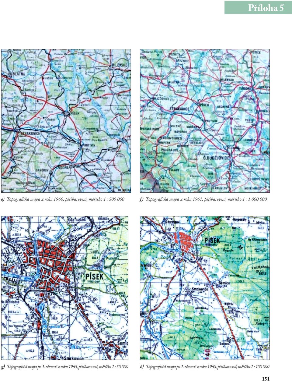 Topografická mapa po 1.