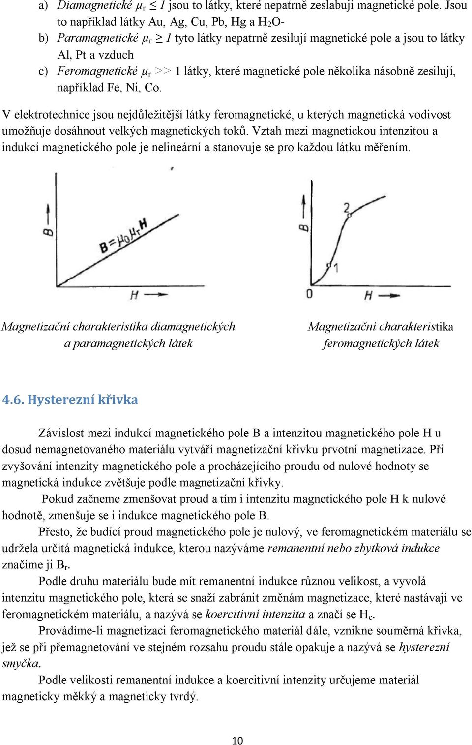 magnetické pole několika násobně zesilují, například Fe, Ni, Co. V elektrotechnice jsou nejdůležitější látky feromagnetické, u kterých magnetická vodivost umožňuje dosáhnout velkých magnetických toků.