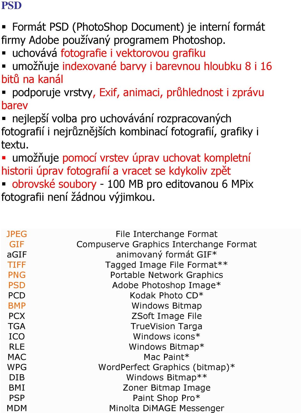 rozpracovaných fotografií i nejrůznějších kombinací fotografií, grafiky i textu.