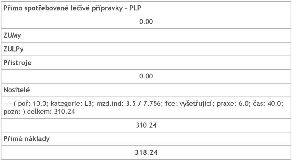 ind: 3.5 / 7.756; fce: vyšetřující; praxe: 6.