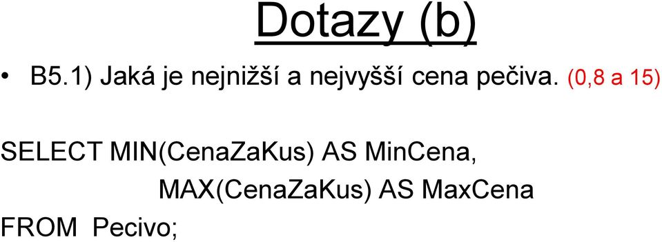 pečiva.