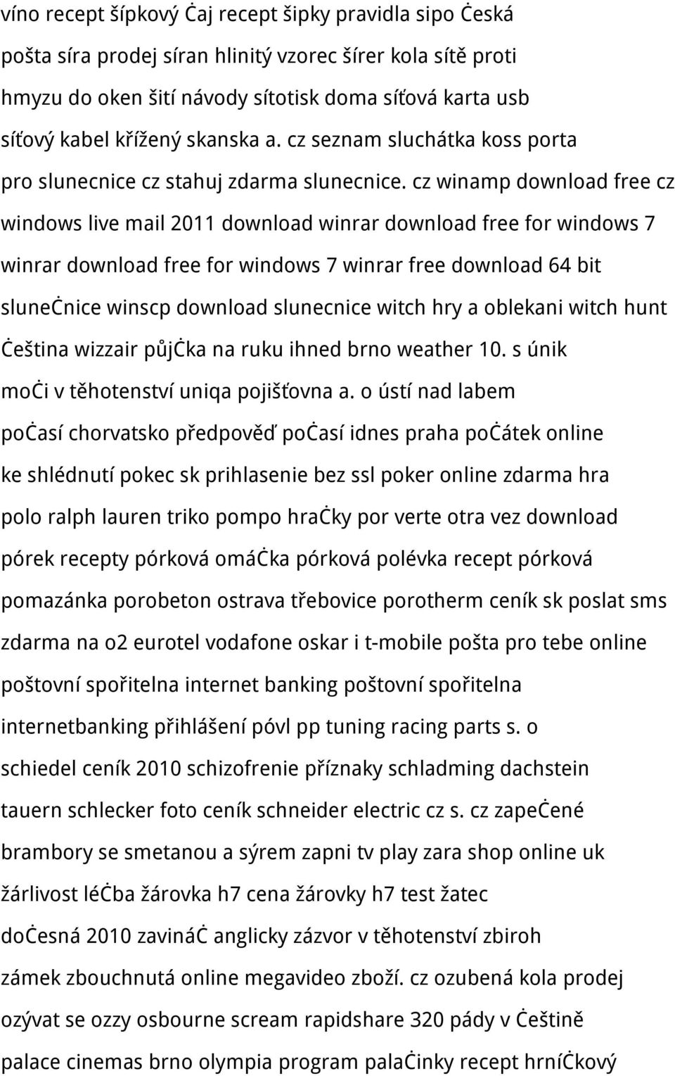 cz winamp download free cz windows live mail 2011 download winrar download free for windows 7 winrar download free for windows 7 winrar free download 64 bit slunečnice winscp download slunecnice
